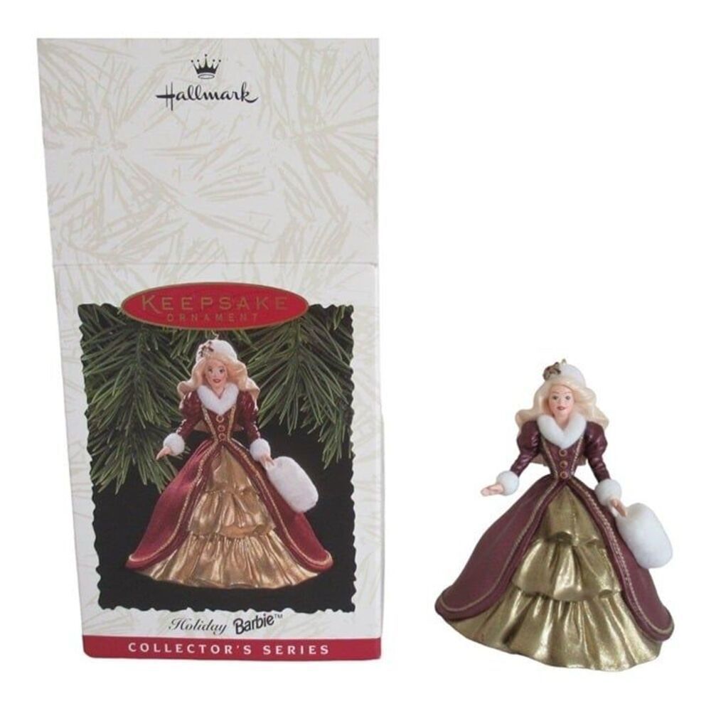 Barbie Collection of Hallmark Keepsake Ornaments – Lot of 7 - Picture 7 of 10